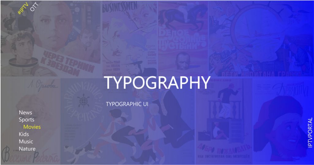 новый дизайн пользовательского интерфейса: TYPORGAPHY новый дизайн пользовательского интерфейса: TYPORGAPHY